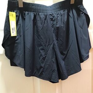 All in Motion Dark Blue Athletic Shorts